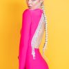 Bandage Pink Dress - Image 5